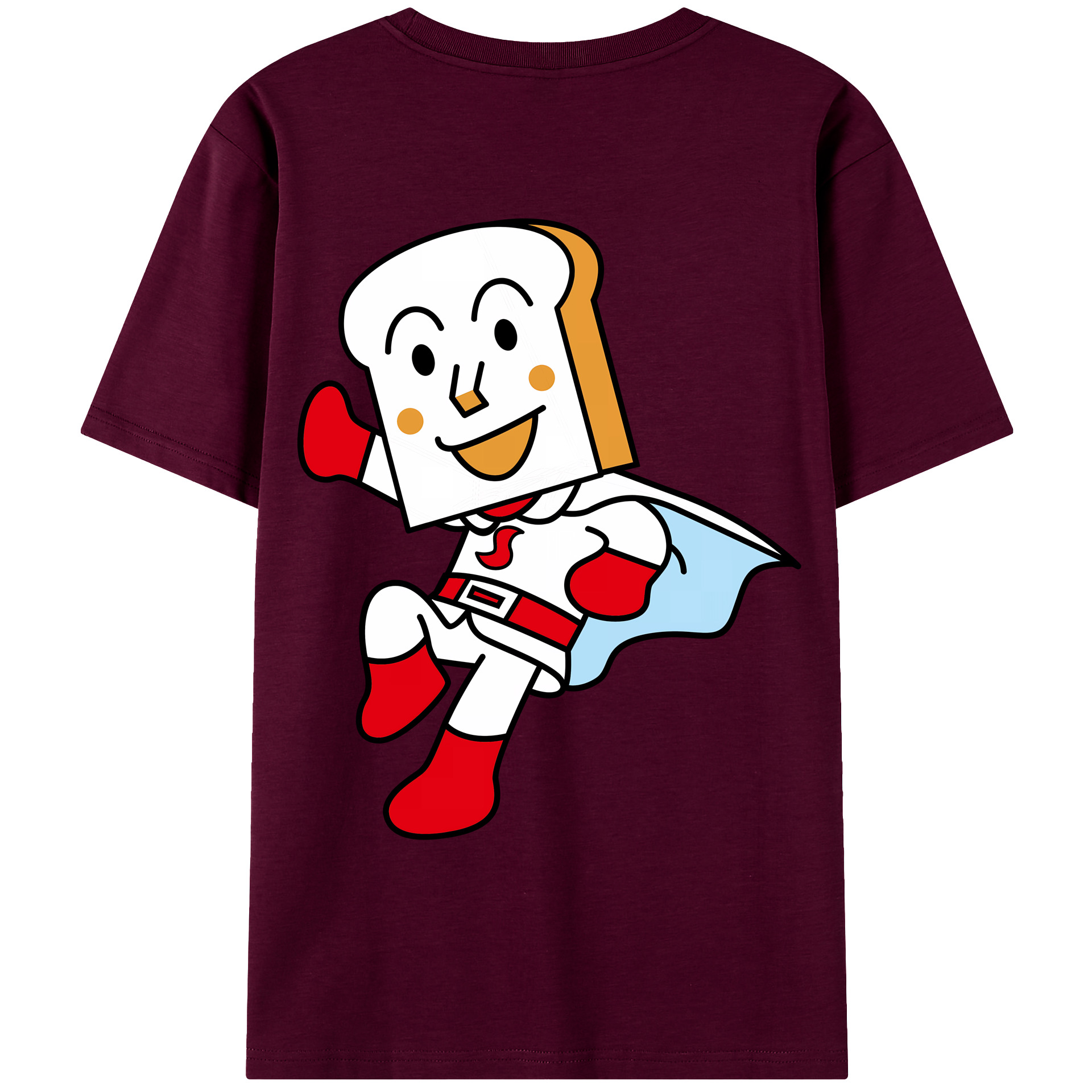 （画像用） アンパンマン Anpanman レディース半袖Tシャツ(バックプリント)